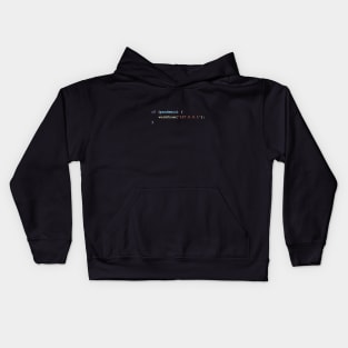 Work From Home (127.0.0.1)  If There's a Pandemic Programming Coding Color Kids Hoodie